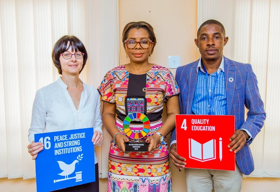 Presentation UN SDG Innovator Award To UNODC